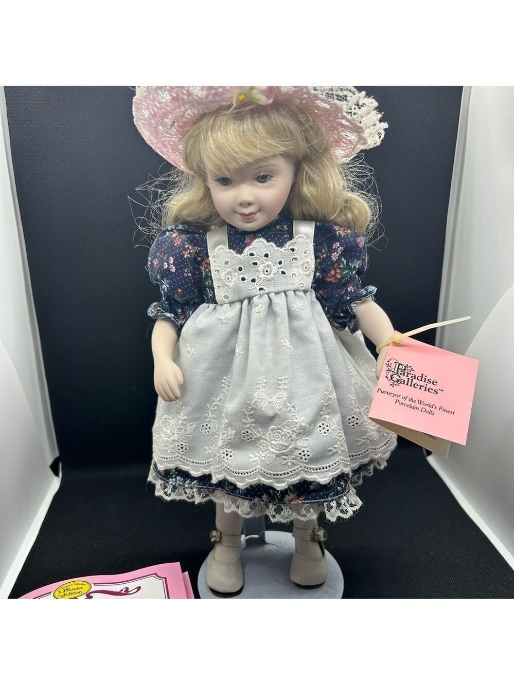 Paradise Galleries "Kathy" porcelain collectible doll